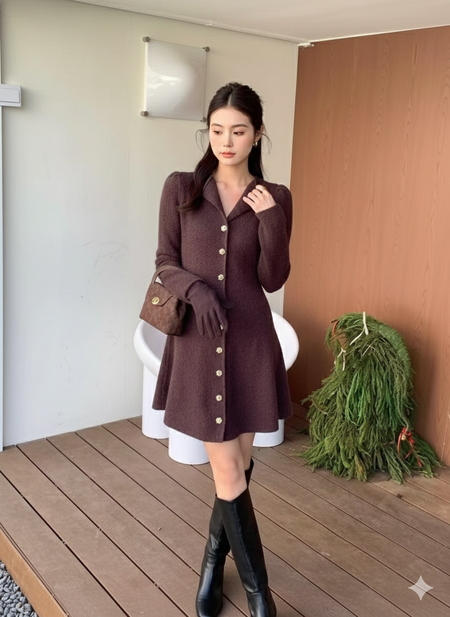 Piera Luxe Mini Dress