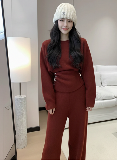 Blanche Premium Winter Coord Set