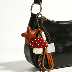 Mushroom Bag Charm