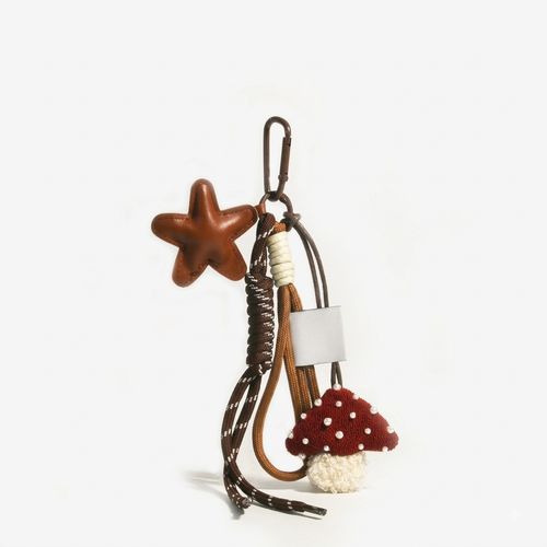 Mushroom Bag Charm