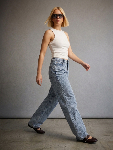Griffin High Rise Wide Jeans