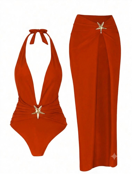Lido Swimsuit With Skirt