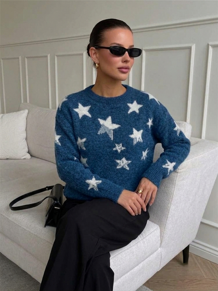 Bellamy Star Woolen Sweater
