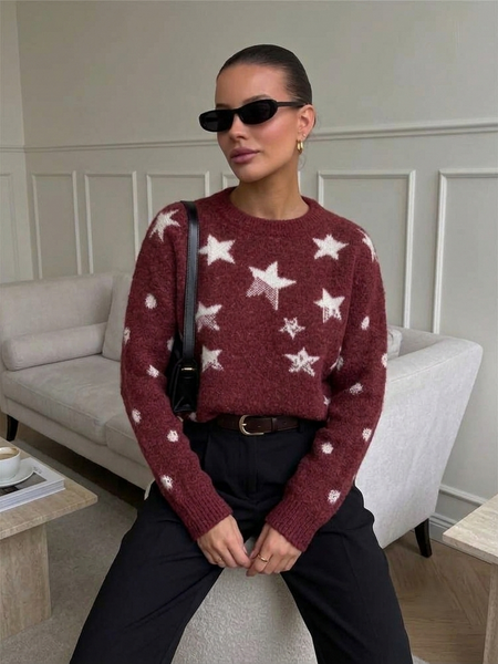 Bellamy Star Woolen Sweater