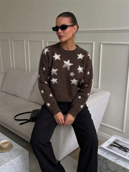 Bellamy Star Woolen Sweater