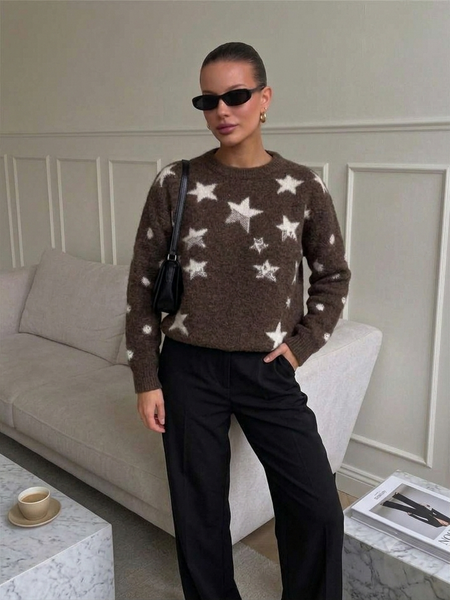 Bellamy Star Woolen Sweater