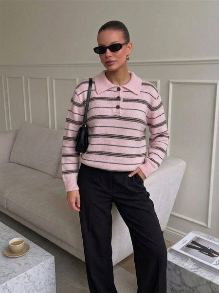 Glenn Soft Stripe Sweater