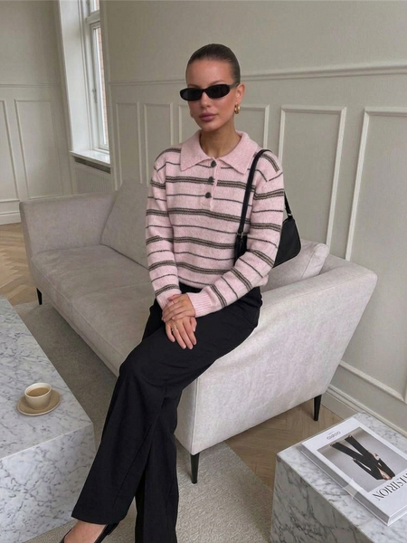 Glenn Soft Stripe Sweater