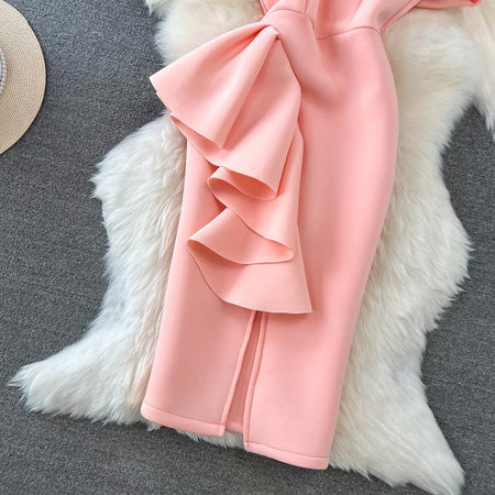 Gilmore Strapless Midi Dress - Alamode By Akanksha