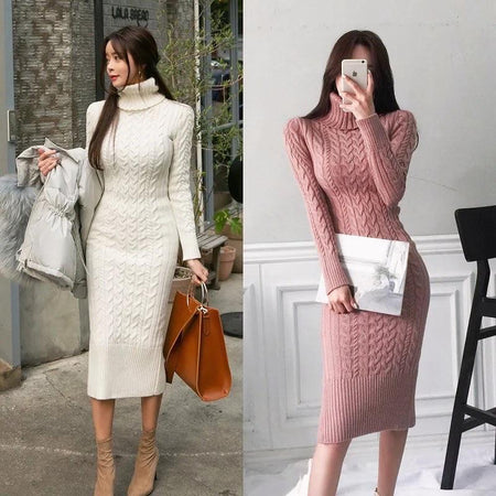 Bradshaw Luxury Knitted Dress - Alamode By Akanksha