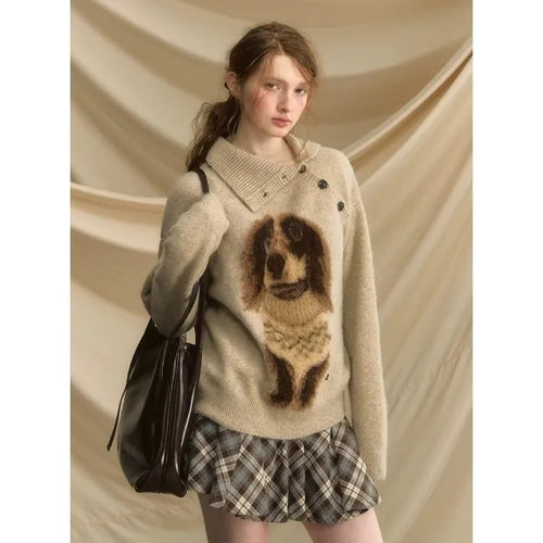 Merve Boo Fur Sweater