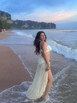Hannah Swimsuit with Sarong Skirt