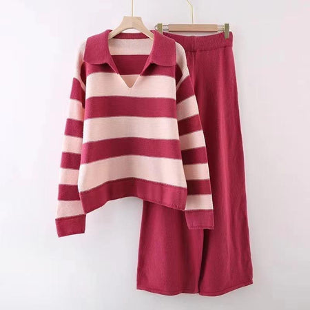 Pink - Farfetch Knitted Coord Set