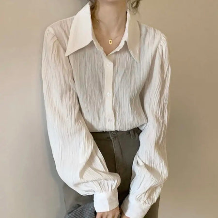White - Andre Summer Statement Shirt