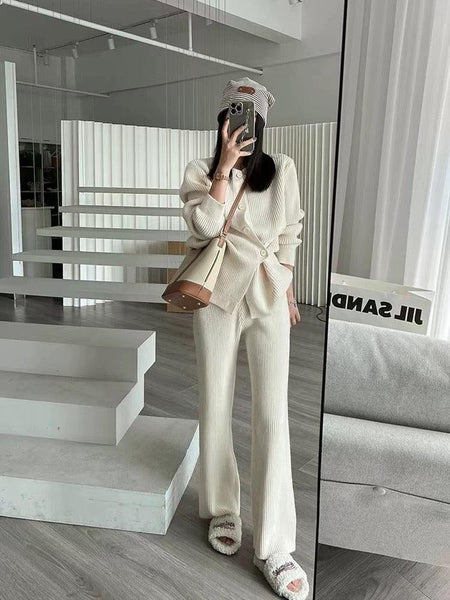 Paris Knitted Coord Set - Alamode By Akanksha