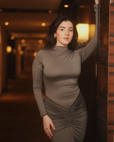 Junifar Statement Bodycon Maxi Dress