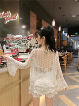 Maya 3 Piece Coord Set - Resortwear Set In White
