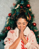 Reindeer Woolen Coord Set - Alamode By Akanksha