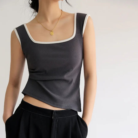 Grey - Folio Tank Top
