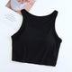 Amway Tank Tops with Inbuilt Bra In Black