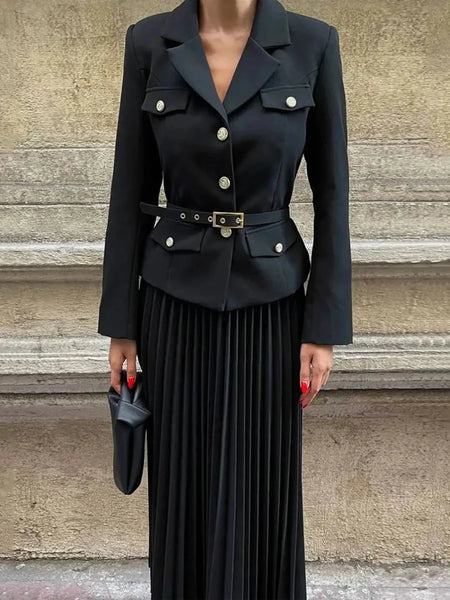 Emma Coord Set With Belt