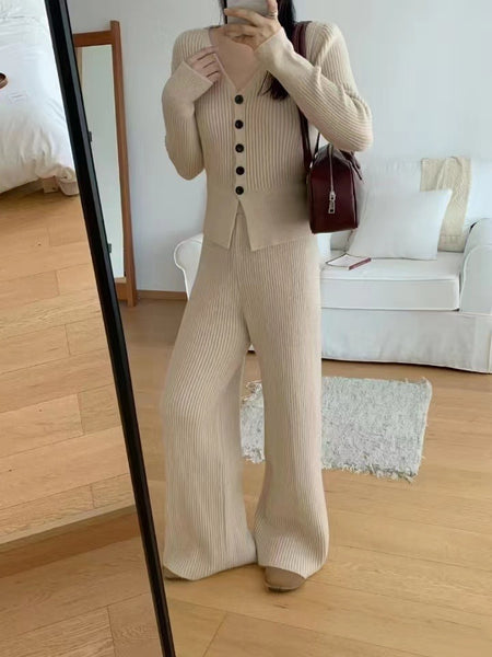 Beige - Acadia Premium Winter Coords - Tracksuits