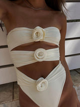 Logan Holiday Swimsuit with Skirt - Alamode By Akanksha