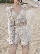 Amy 3 Piece Coord Set - Resortwear Set - Alamode By Akanksha