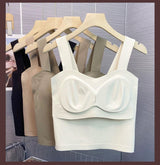 Mariam Tank Tops with Inbuilt Bra - Alamode By Akanksha