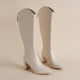 Oslo Knee High Leather Boots - Alamode By Akanksha