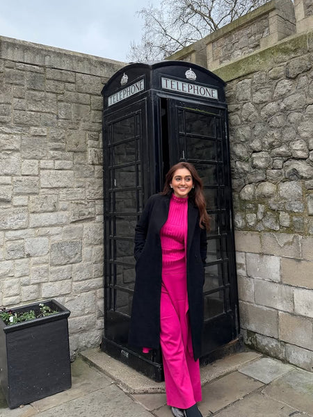 Aubrey Luxe Winter Coord Set with Cape