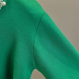 Femella Pearl Detail Luxe Sweater - Alamode By Akanksha