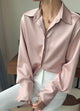 Delilah Luxe Satin Shirt - Alamode By Akanksha