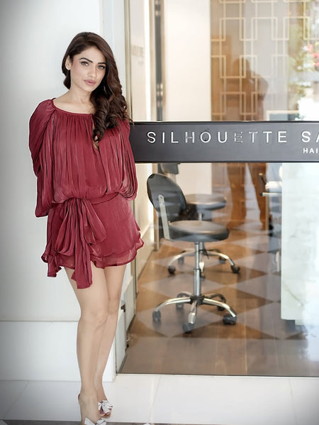 Aimee Ruffle Coord Short Set