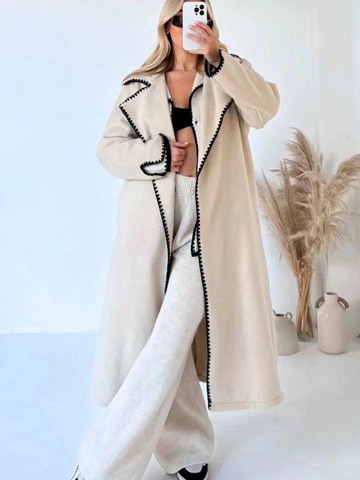 Brussels Luxe Oversized Coat - Alamode By Akanksha