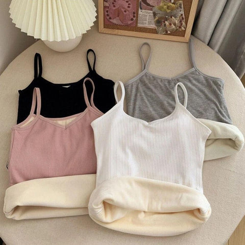 Saler Warm Tank Tops with Fleece Lining - Alamode By Akanksha