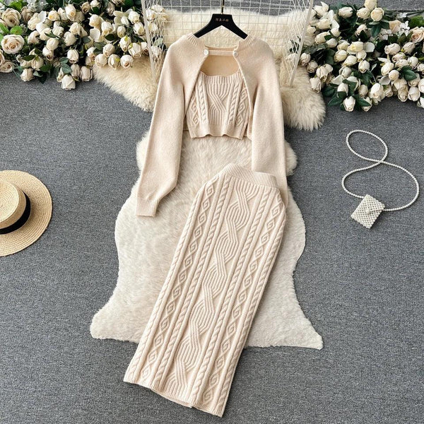 Rason Knitted Premium Woolen Coord Set - Alamode By Akanksha