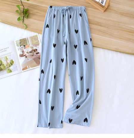Blue - Cute Solia Heart Pyjamas