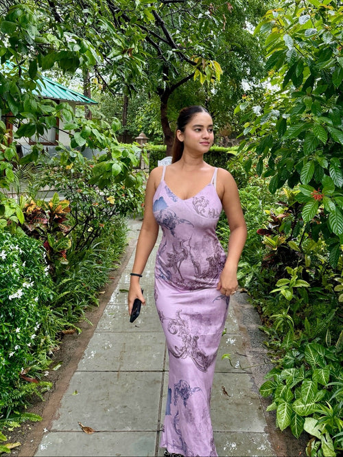 Kim Printed Maxi Dress