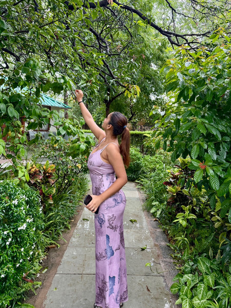 Kim Printed Maxi Dress
