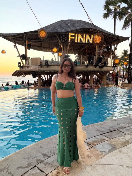 Romeo 2 pcs Swimsuit With Skirt