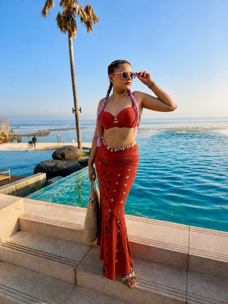 Romeo 2 pcs Swimsuit With Skirt