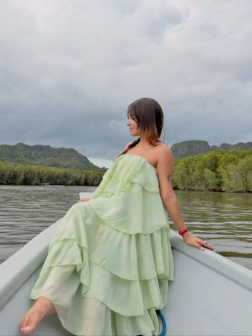 Cordelia Ruffle Maxi Dress
