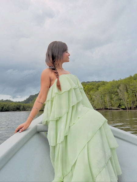 Cordelia Ruffle Maxi Dress