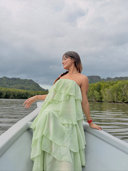 Cordelia Ruffle Maxi Dress