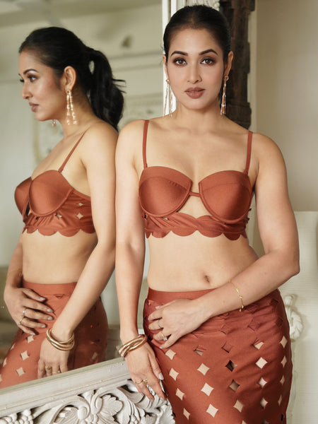 Romeo 2 pcs Swimsuit With Skirt