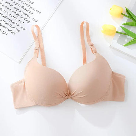 Beige - May Seamless Bralettes