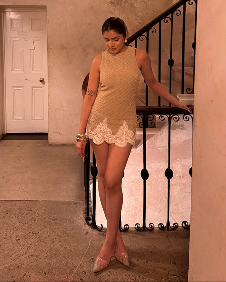 Tempa Tweed Mini Dress