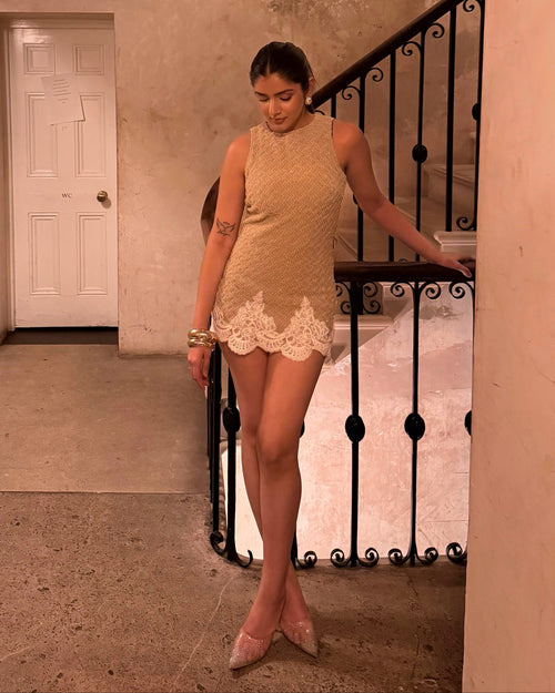 Tempa Tweed Mini Dress