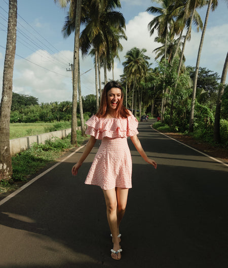 Olivia Off Shoulder Mini Dress